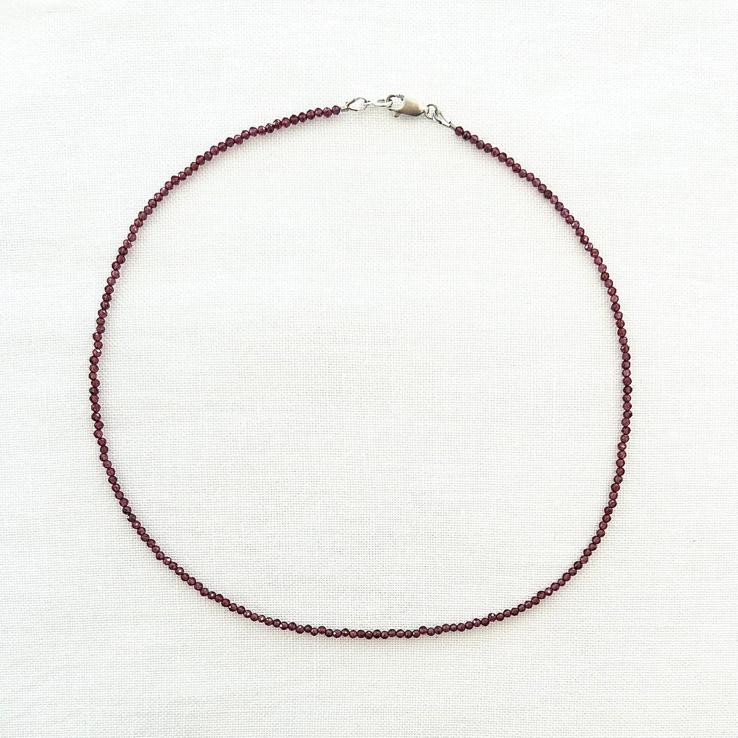 Garnet necklace